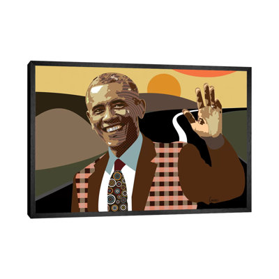 Barack Obama - Print on Canvas