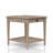 Sand Finished End Table with Storage Drawer, Perfect for Transitional and Casual Living Spaces, Enhancing Both Style and Functionality.-1599155390