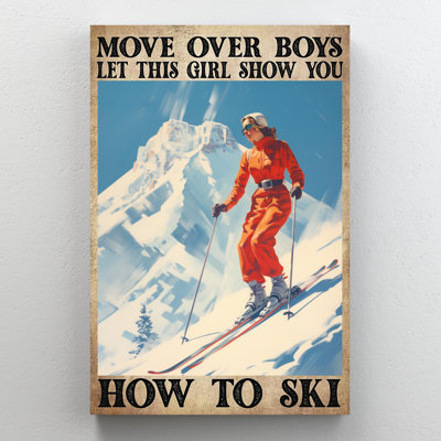 «Let This Girl Show You How To Ski On», impression