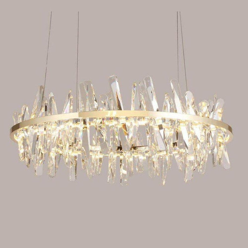 Zarrukh Tiered Chandelier, 12" H x 41" W x 41" D, Iron Gray