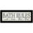 Bath Rules Framed Wall Art for Living Room, Home Wall Décor by Susie Boyer-664303828