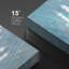 «Blue Pastel Paint», lustre en cristal blanc, lumières de style, contemporain, relax, calme, art mural sur toile-93589368-93589364