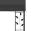 Ophelia & Co. Wand-Pavillon 3X3x2,5 M Anthrazit-114455804