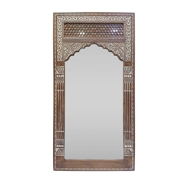 Solid And Engineered Wood Flat Floor Mirror