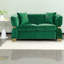 Causeuse Modern Sofas en velours 61,8 pouces