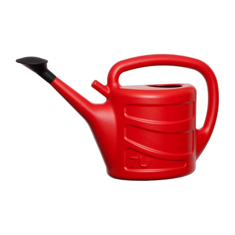 Watering Can, 33cm H x 40cm W x 11cm D, Red