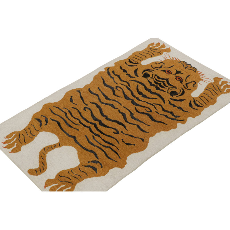 Tapis rectangulaire unique de 3 pi x 5 pi 3 po