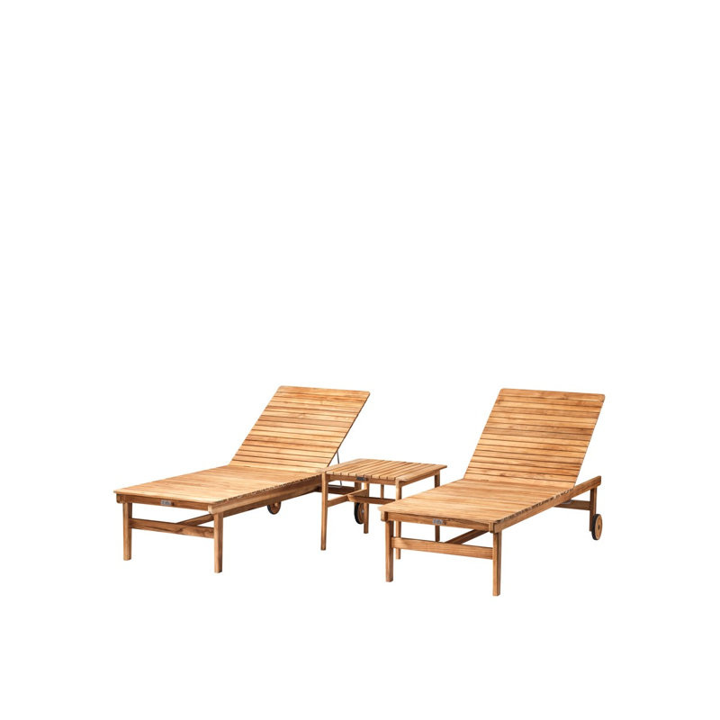 Sammen Outdoor Square Teak Garden Table