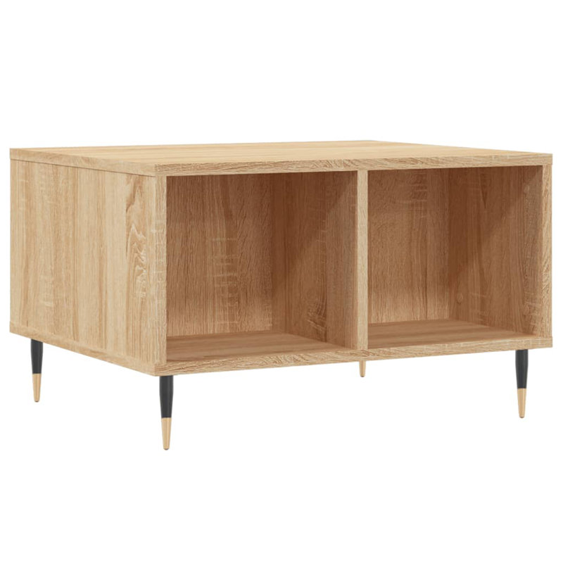 Miria Coffee Table with Storage, Sonoma Oak