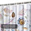 Cœur, coquillages, aquarelle, dessin abstrait, plage, décoration graphique, amour avec 12 crochets-94022772