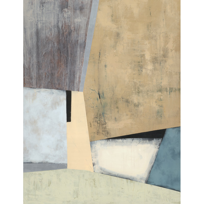 Spring Divide I Print by Barclay Butera, 52" H x 40" W x 1.5" D, Hand Embellishment Texture