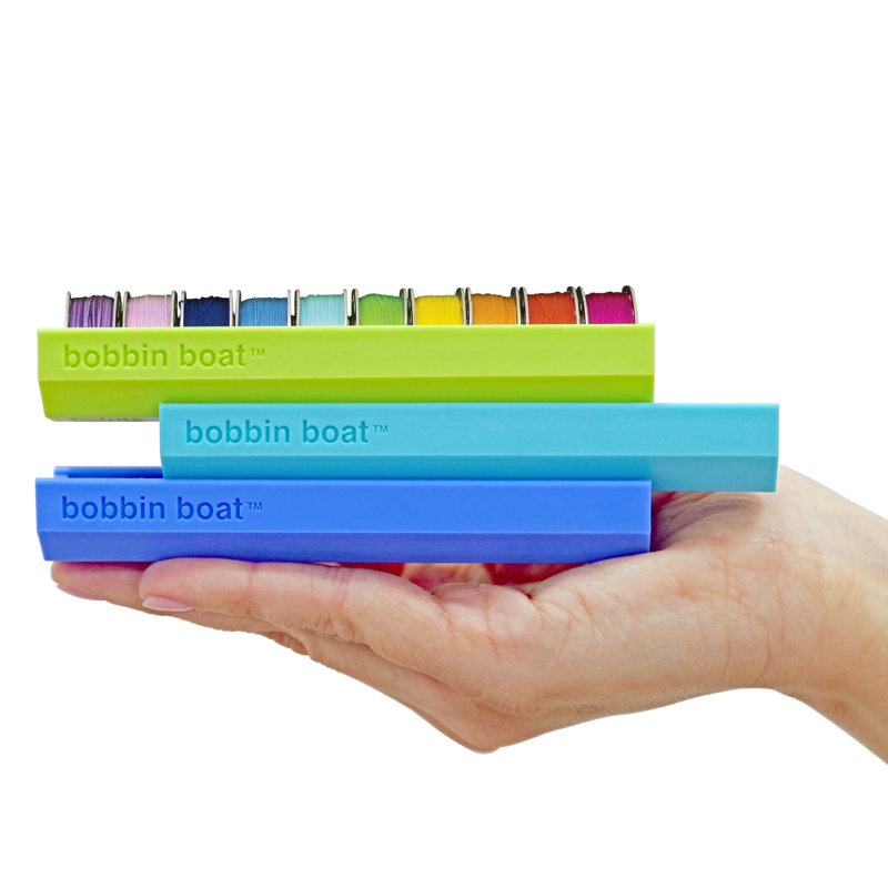 Dritz Bobbin Boat Trio, Assorted, 3-Pack