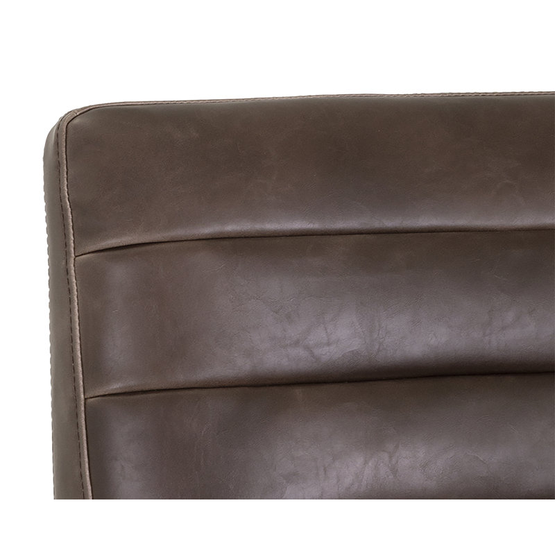 Spyros Counter Stool - Havana Dark Brown, Counter Stool (26" Seat Height), Dark Brown