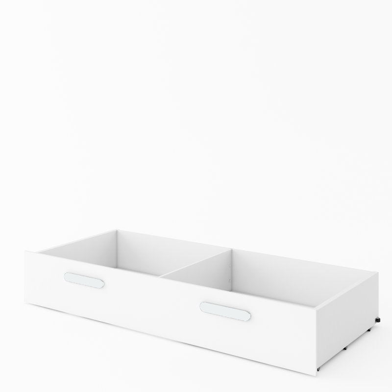 EU Single - 90 X 200 Cm Ottoman Storage Bed with Mattress, White