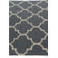 Tapis gris foncé 5 x 8 Parris