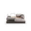 Élégant canapé-lit 2 places, beige, 78,7 po x 39,4 po x 31,5 po | Tissu 100% polyester, nettoyage à sec | Structure entièrement en mousse avec 28 mousses en mousse à densité moyenne | Conception convertible polyvalente, facile à déplacer avec des pieds en métal-822983002