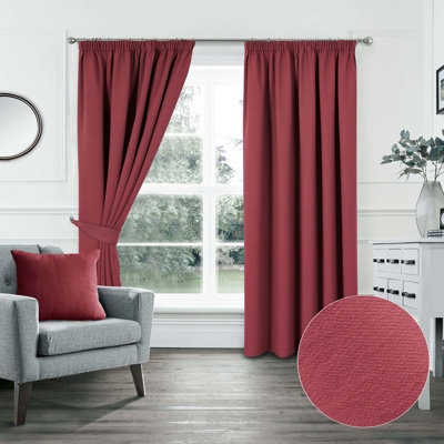 Khaidyn Pencil Pleat Room Darkening Curtain