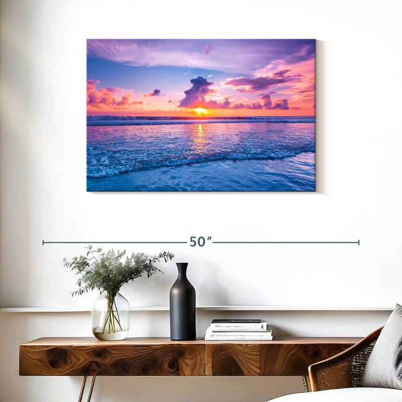 Coucher de soleil Gillard Seminyak, H 24 po x l 36 po
