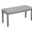 Ensemble de table de salle à manger 6 pièces, table rectangulaire en bois avec 4 chaises rembourrées et un banc, idéal pour les repas en famille et les rassemblements-757674070