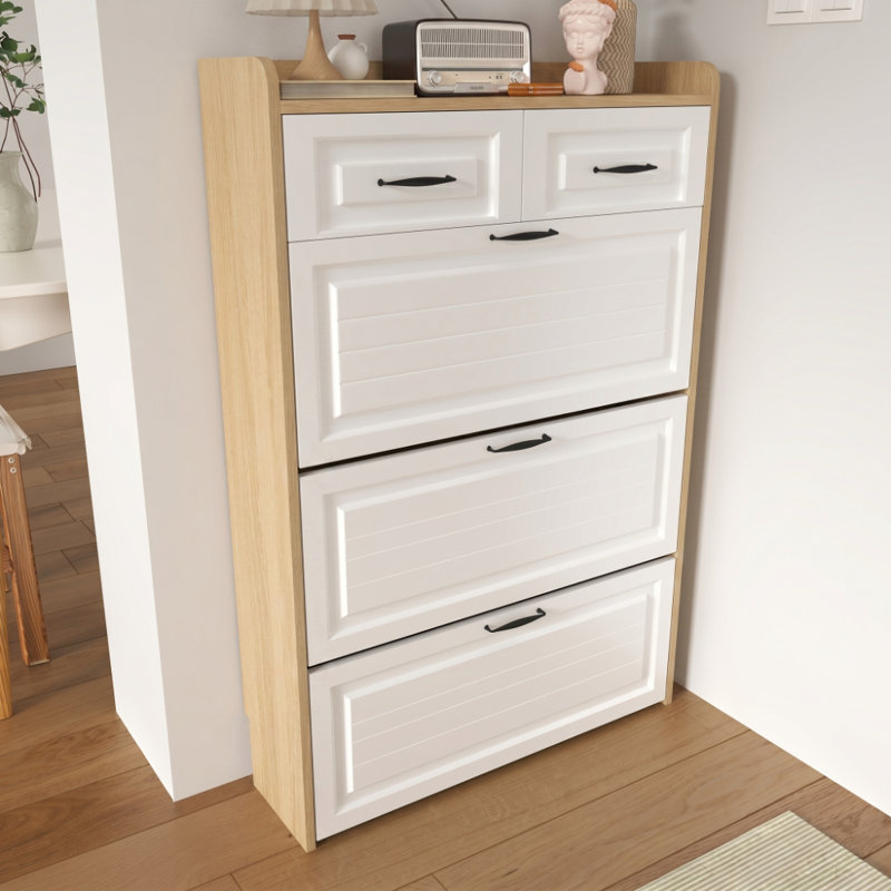 18 Pair Shoe Storage Cabinet
