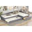 Upholstered Double  Daybed With Trundle And Drawer-785365884