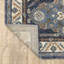 Tapis traditionnel bleu / rouille Genesis Triple Medallion-619940859