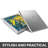 15 lb. Stainless Steel 27 in. x 27 in. Square Stainless Steel Fire Pit Lid Fire Pit Accessory