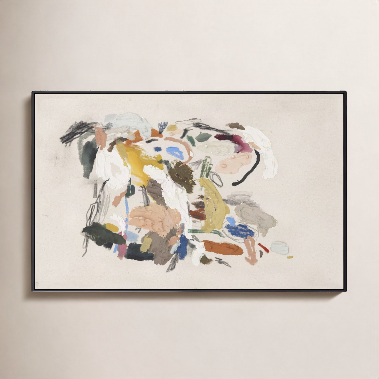 May I Have This Dance by Allison Rohland, 48" H x 32" W, Black