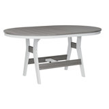 Berlin Gardens Harbor Regular With White Base 64″ Oblong Table