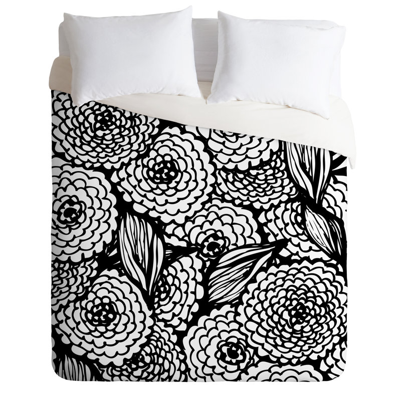 Housse de couette simple bouquet de fleurs Love, Simple, Luxe