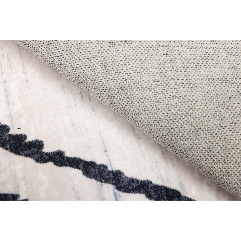 Tapis rectangulaire Vonte avec envers antidérapant, Rectangle 4 pi x 6 pi