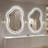 Aevar Asymmetrical LED Lighted Wall Mirror-111993117