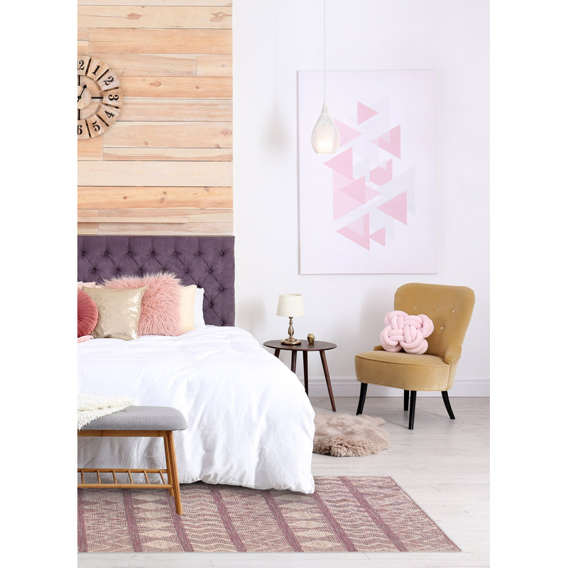 Tapis rectangulaire en laine 6 pi x 9 pi Stefanee
