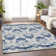 Premium Machine Washable Prisco Navy Rug