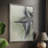 Found Starfish II Framed Print - Solid Wood-724038698