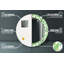Huldar Glass Flat Wall Mirror
