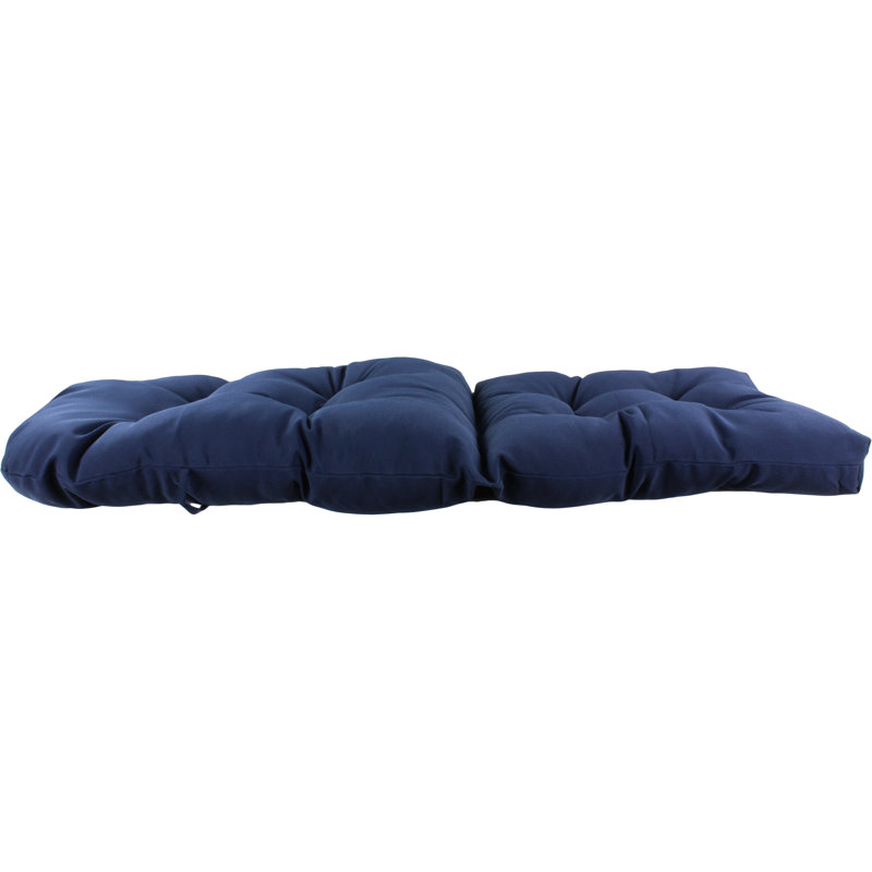 Coussin de siège / de dossier d'intérieur / d'extérieur, Bleu marine