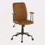Chaise de bureau contemporaine en similicuir