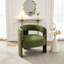 Fauteuil d'appoint rembourré en velours-129100765