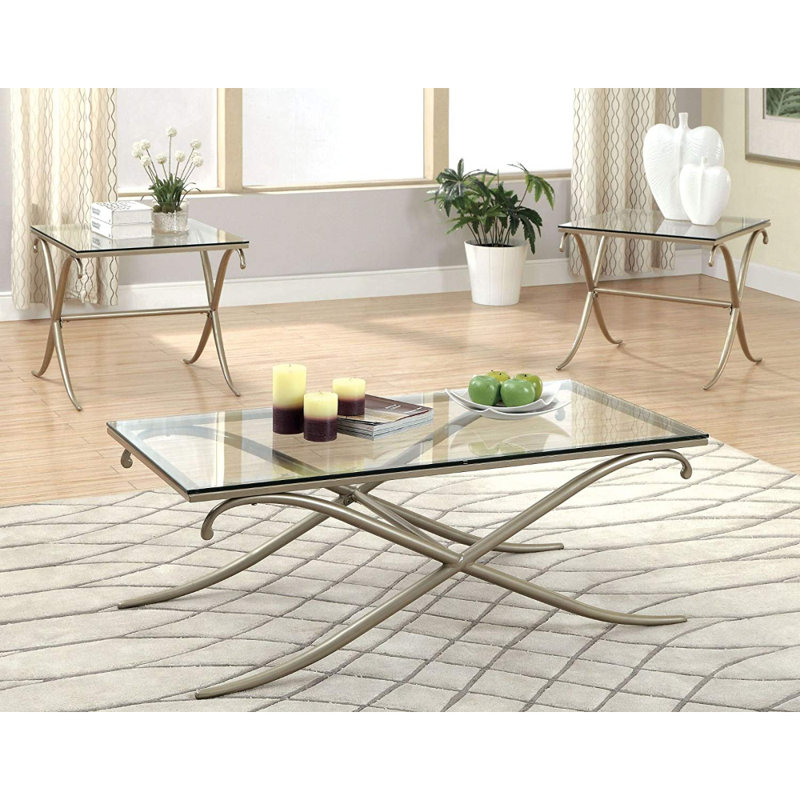 Table basse à pieds croisés Robey