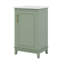 Modern Compact Bathroom Vanity Cabinet For Small Spaces, Stylish Storage With Ceramic Basin