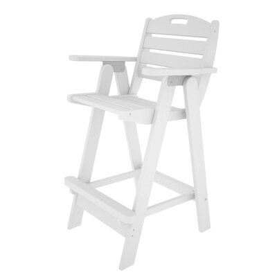 Nautical Bar Chair -  POLYWOOD®, NCB46WH