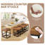 Modern Edge, Cozy Feel: tabourets de bar rembourrés en similicuir pour chaque maison-1064969848