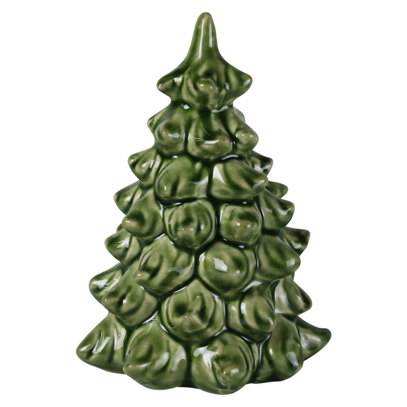 Lindyn Christmas Tree Figurine, 6" H x 4" W x 4" D