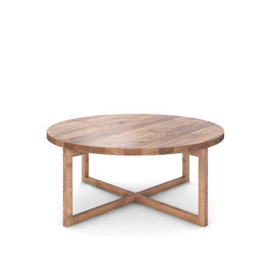 Solid Wood Frame Coffee Table