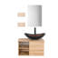 Ensemble de meuble-lavabo mural simple 28 po Mereworth-717362988-714412500-717362985
