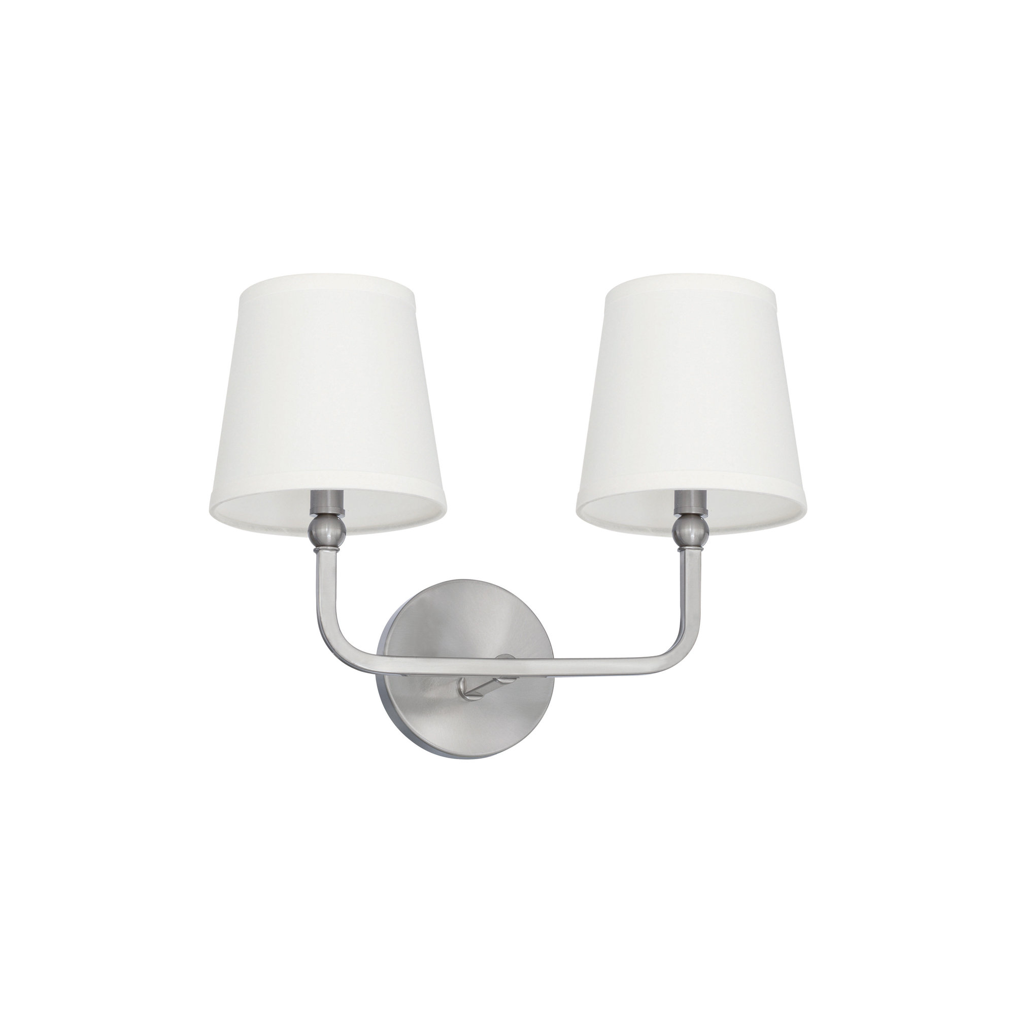 Climsland Dimmable Vanity Light, Brushed Nickel, 2