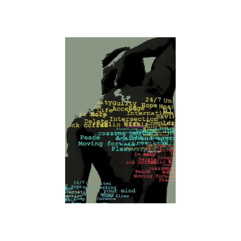 Les Écrits sur le mur par Chelsea Art Studio - impression, H 45 po x l 30 po x P 1,5 po, Extérieur