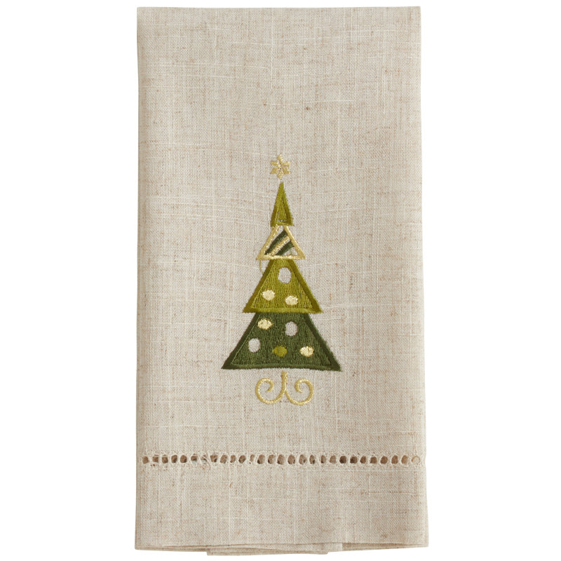 Embroidered Tea Towel Kitchen Towel
