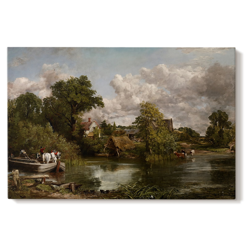 The White Horse-John Constable-Gallery Wrapped Canvas-1819, 32 x 48